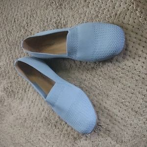 Comfortview, blue slip-on shoes, Sz 10M